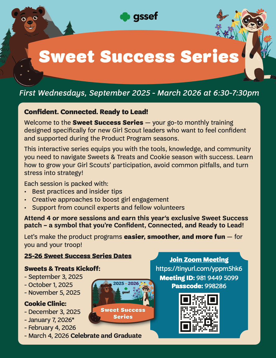 GSSEF Sweet Success – Cookie Clinic